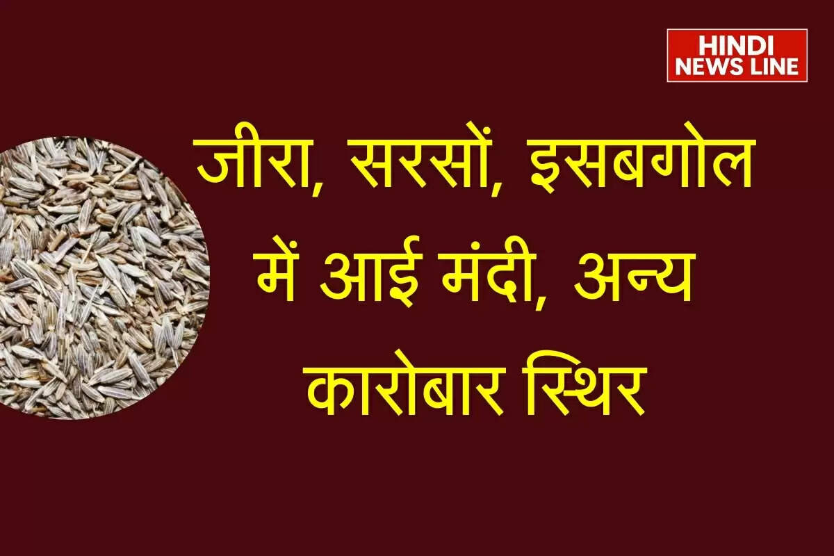Merta Mandi Bhav 30 August 2025: जीरा, सरसों, इसबगोल में आई मंदी, अन्य कारोबार स्थिर