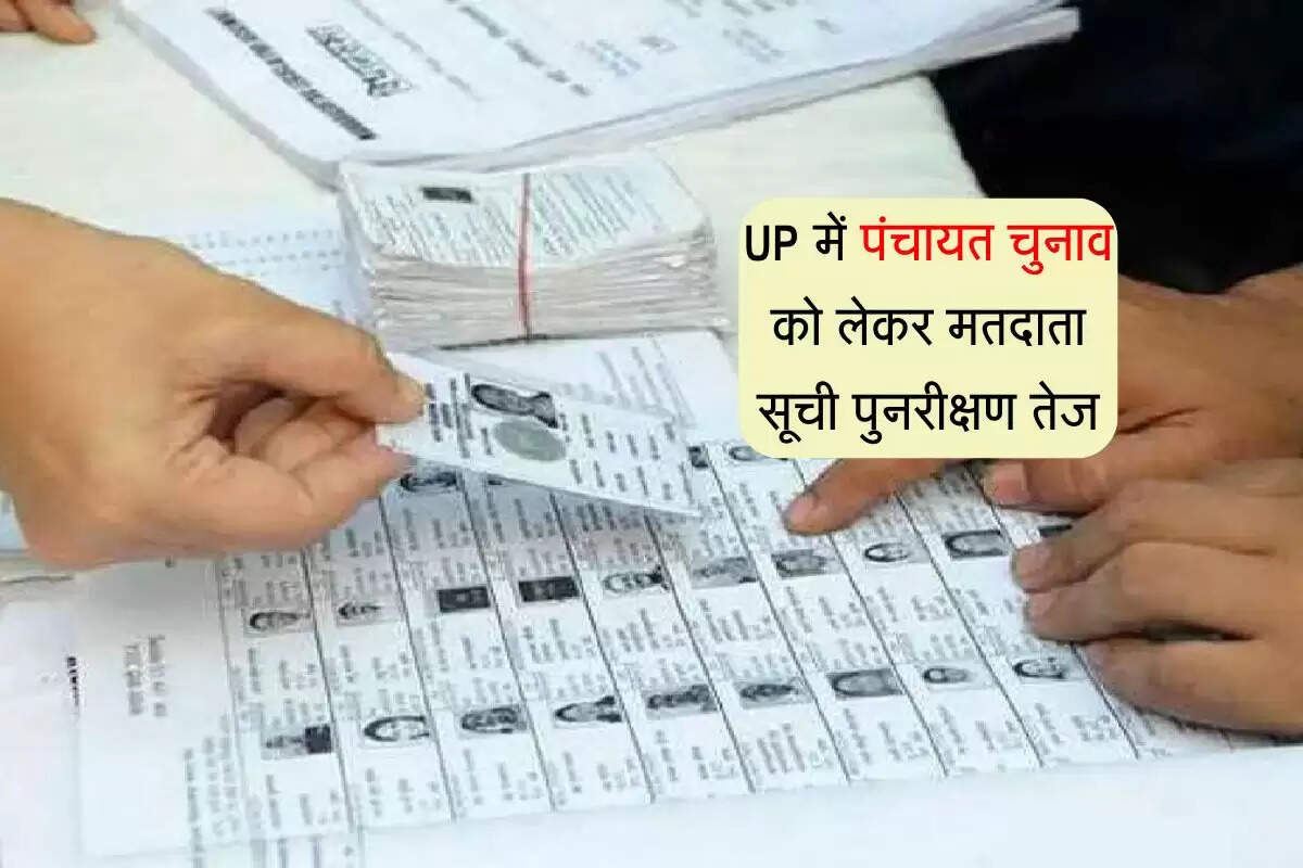 UP में 2026 में होगें पंचायत चुनाव,  मतदाता सूची पुनरीक्षण अभियान हुआ शुरू,  मेरठ में 917 बीएलओ तैनात