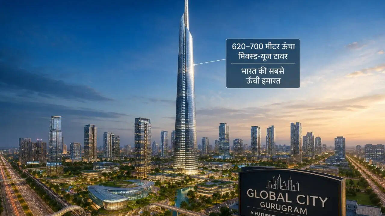 हरियाणा में दुबई जैसा बुर्ज खलीफा बनाने की तैयारी, 6.7 एकड़ जमीन पर बनेगा गगनचुंबी टावर